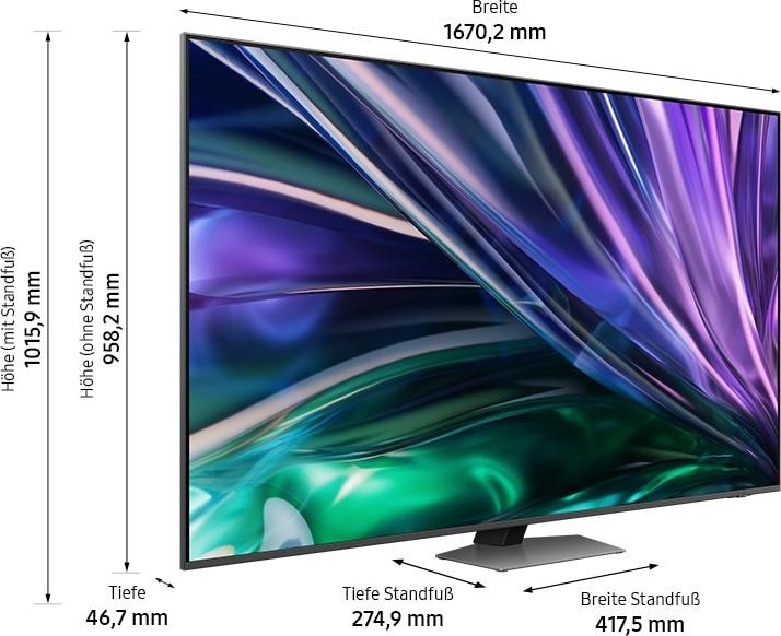 Image du produit Samsung GQ75QN85DBT (75", QN85D, NeoQLED, 4K, 2024)