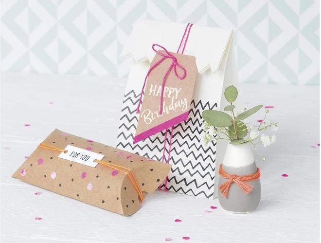 Produktbild Heyda Geschenkschachtel 90 x 125 mm 6 Stück, Nature (6x)