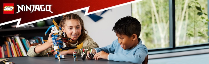 Actual product image LEGO Jay's Titan Mech (71785, LEGO Ninjago)