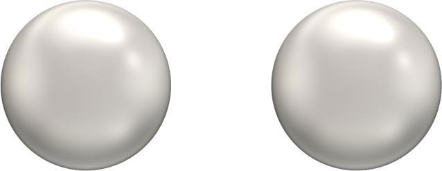 Image du produit Studex Clous d'oreilles sensibles perle argent 6 mm (Acier inoxydable)