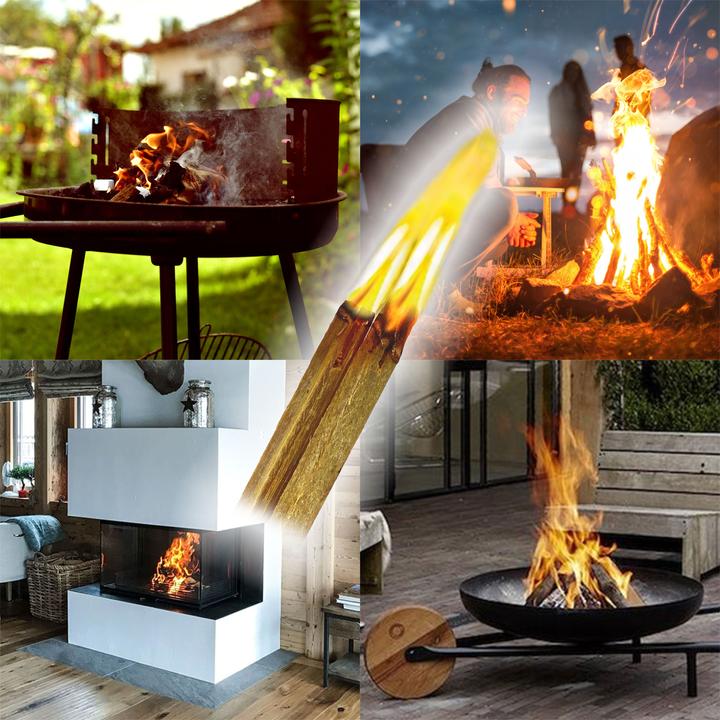 Image du produit Swissinno Allume-Feu en bois naturel FLAME FLASH - efficace - non toxique - odeur agréable. 500g