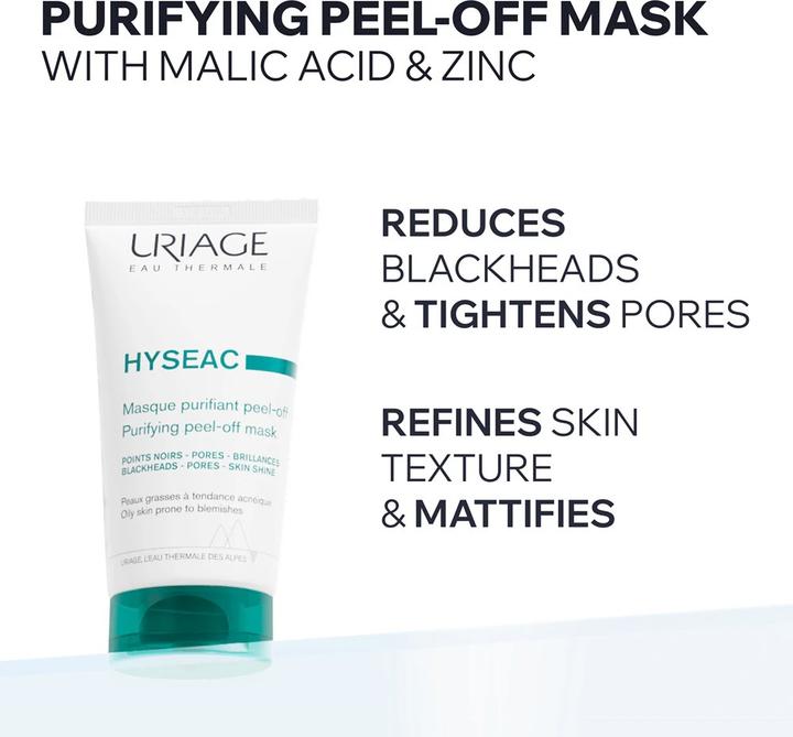 Image du produit Uriage Masque Peel-Off Purifiant Hyséac (50 ml)