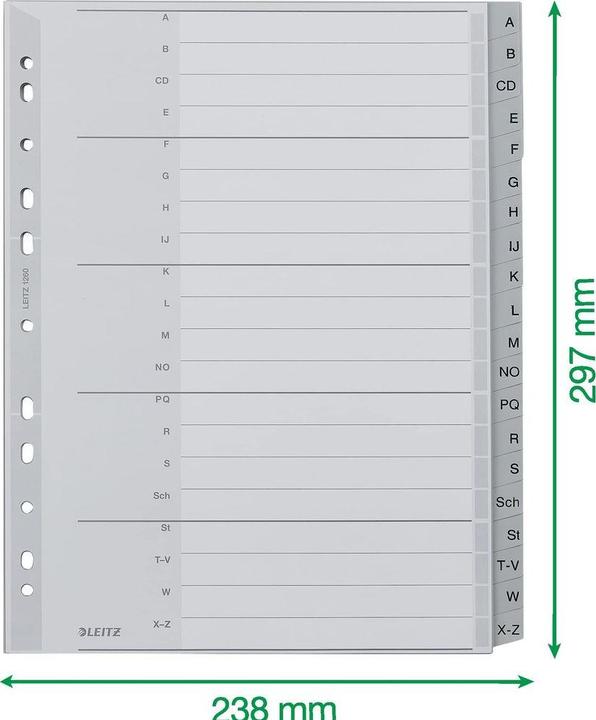 Image du produit Leitz Registre PP
