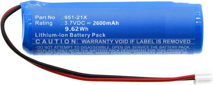 CoreParts Battery for DAITEM Alarm (3.70 V, 2600 mAh)