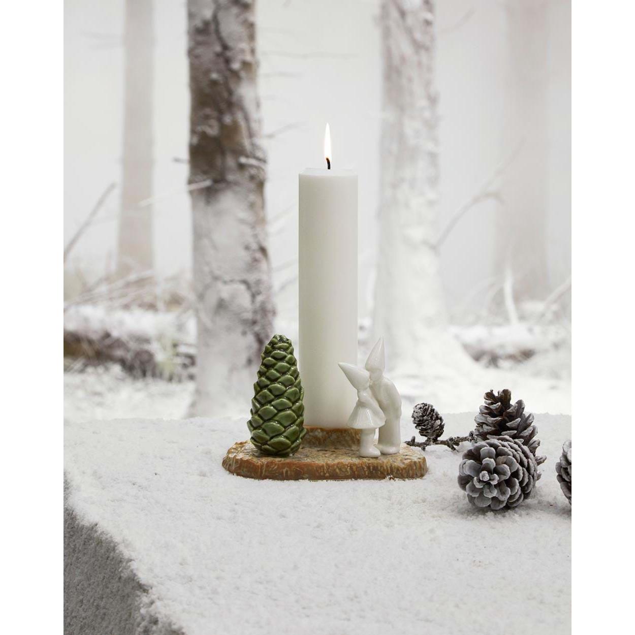 Thumbnail - Kähler, Weihnachtsdeko, Christmas Tales Kerzenhalter Christmas Kiss