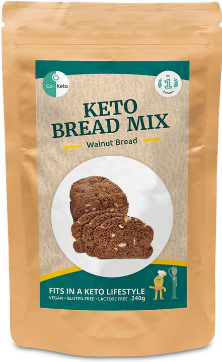 Go-Keto Bread baking mix walnut bread Btl 240 g (277 g)