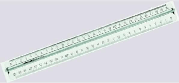 Produktbild Rumold Dreikant-Massstäbe (30 cm)