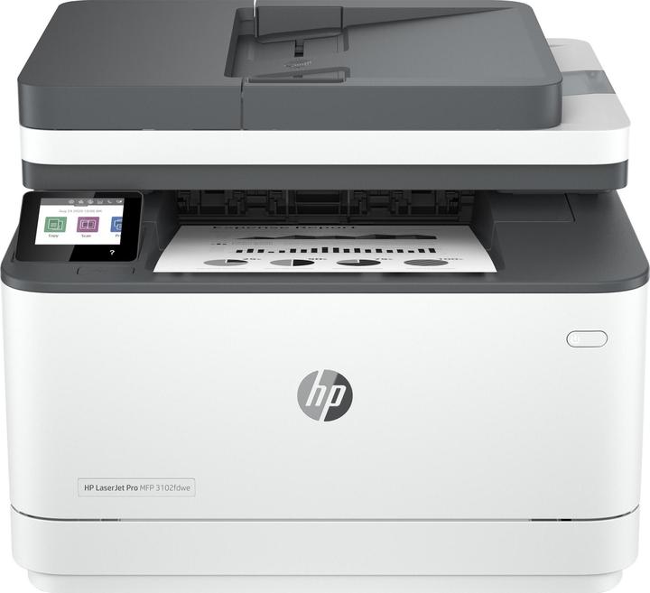HP LaserJet Pro MFP 3102fdw (Laser, Black and white)