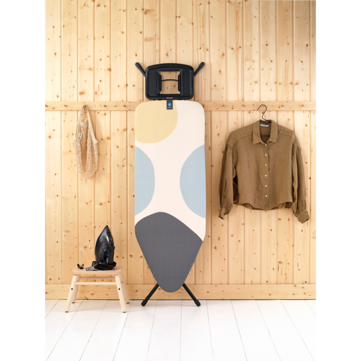 Actual product image Brabantia Ironing Board Solid Steam Iron Rest (124 x 45 cm)