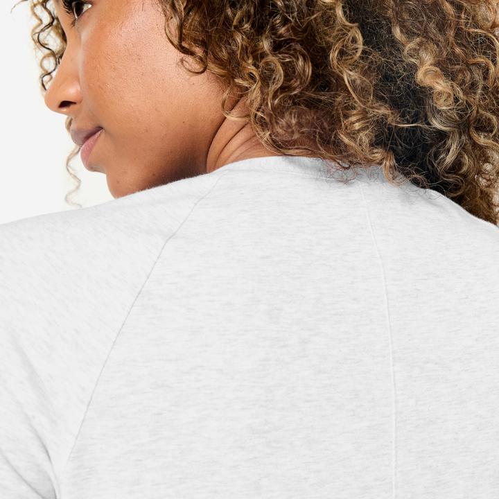 Produktbild Domyos Langarmshirt Damen Baumwolle - hellgrau (L)