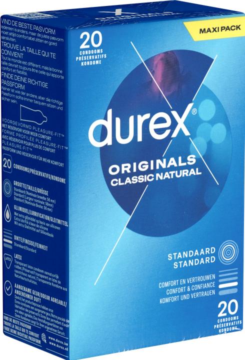 Produktbild Durex Originals Classic Natural (20 Stk.)
