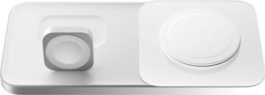 Actual product image Nomad Base One Max 3:1 with MagSafe Silver (15 W)
