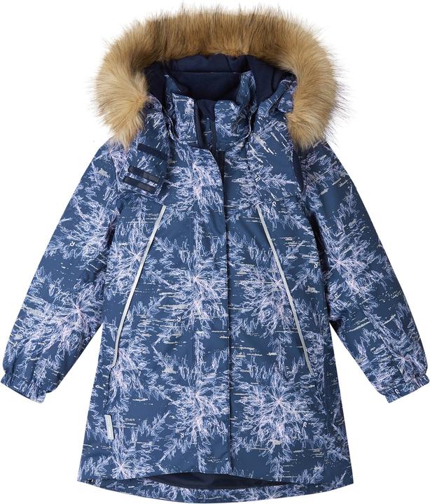 Actual product image Reima tec reflective winter jacket Silda Navy (104)