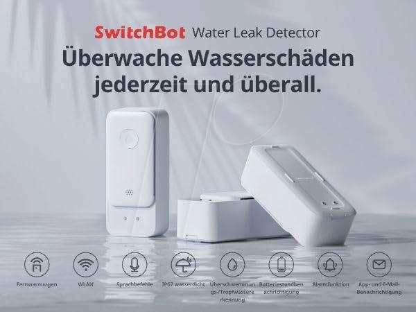 Actual product image SwitchBot WLAN water detector