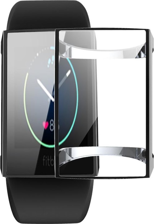 Immagine prodotto Cover-Discount Fitbit Charge 4 - Custodia protettiva in gomma nera
