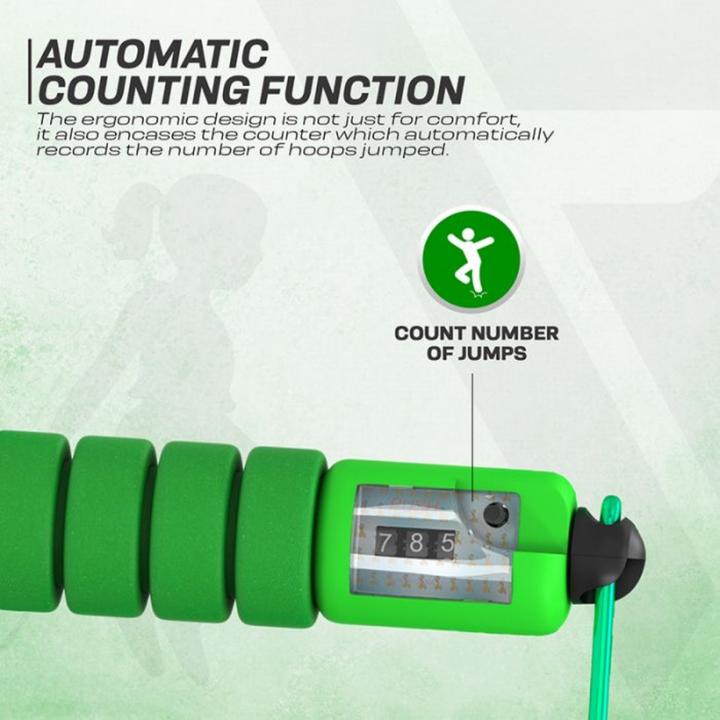 Image du produit Rdx FP Corde À Sauter Réglable De 3m10 Pour Enfants Avec Compteur (310 cm)