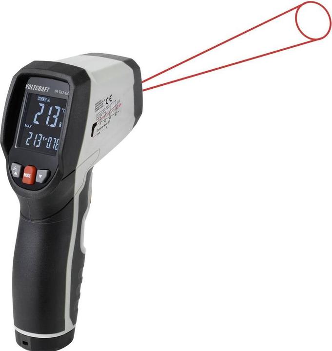 Image du produit Voltcraft IR 110-6C Thermomètre infrarouge de précision Optique 6:1 0 - 110 °C