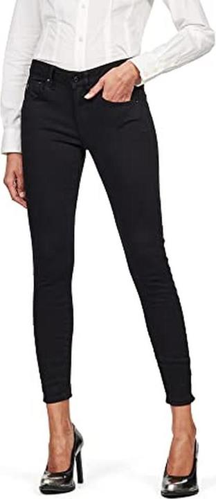 Actual product image G-Star Arc 3D Mid Skinny Jeans pitch black (W26/L34)