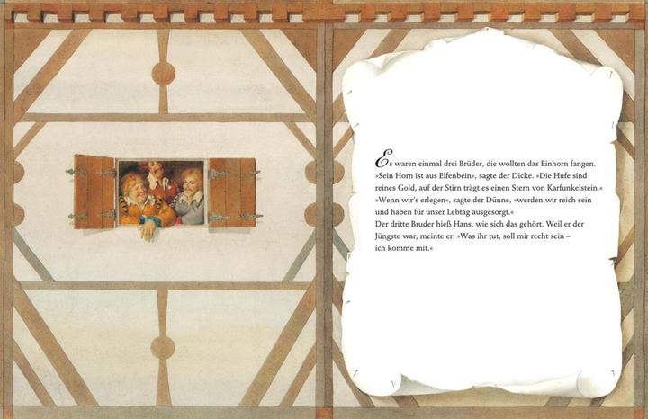Produktbild Das Märchen vom Einhorn (Deutsch, Gennadij Spirin, Otfried Preussler, 2010)