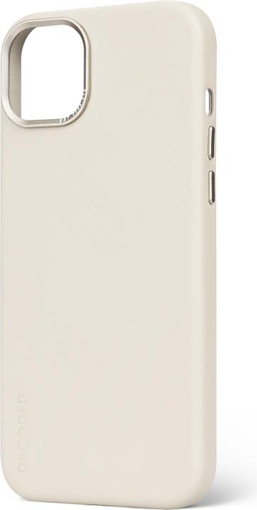 Productafbeelding Decoded Leren achterkant voor iPhone 15 Plus Klei (Apple iPhone 15 Plus)