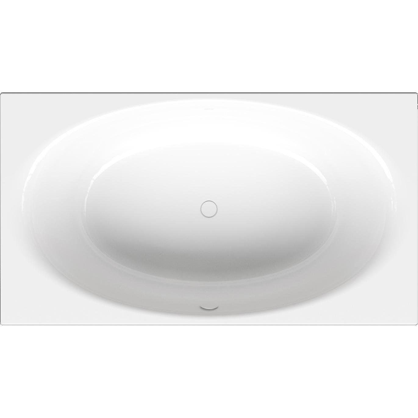 Bette, Badewanne, Eve Rechteck Badewanne, Einbauversion, 1800x1000x450mm, 6042- (215 l, 180 cm, 100 cm)