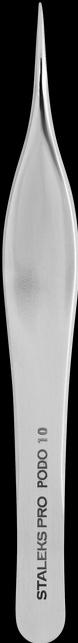 Staleks Professional podiatric tweezers PODO 10 (Splinter Tweezers)