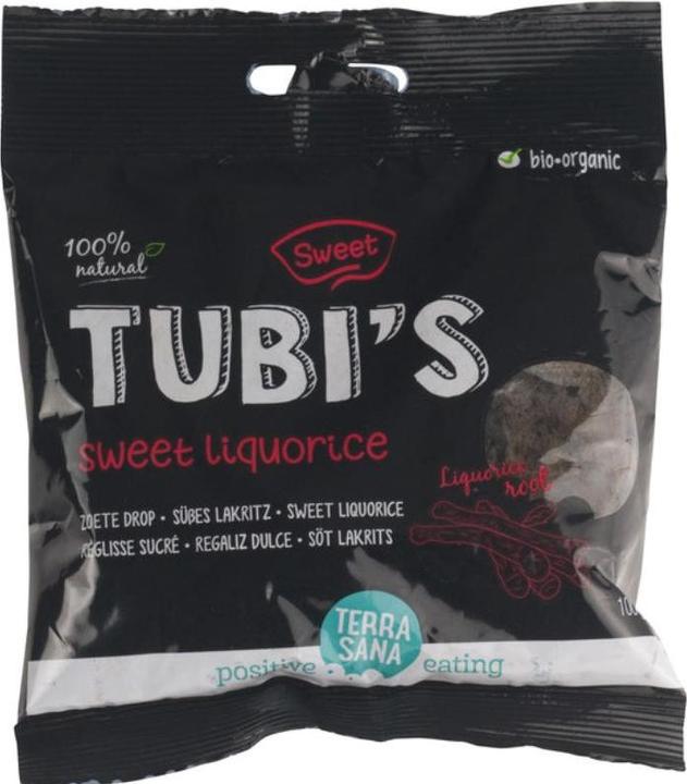 Immagine prodotto Terra Sana TUBI'S liquirizia dolce biologica (100 g)