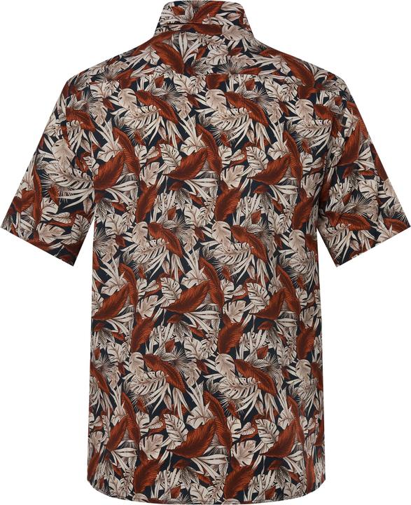 Produktbild Men+ Hemd, Bauchfit, Halbarm, Buttondown-Kragen, Alloverprint (L)