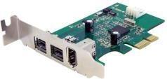 Actual product image StarTech 3 Port Low Profile PCIe FireWire Adapter