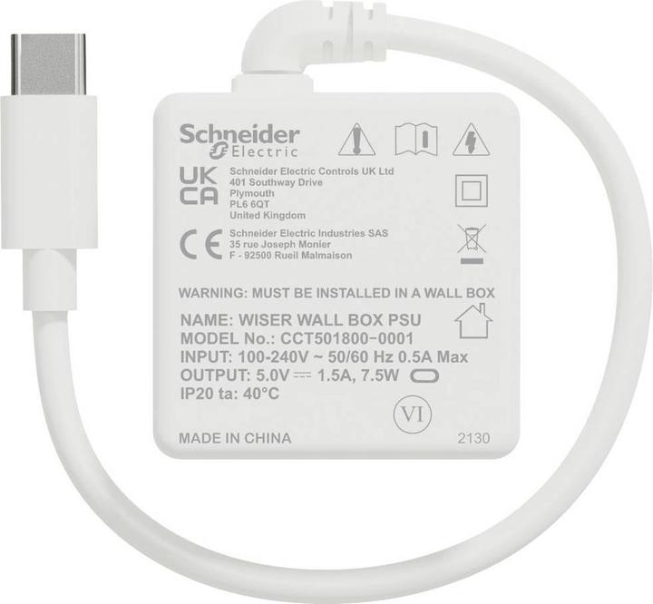 Actual product image Schneider CCT501800-0001