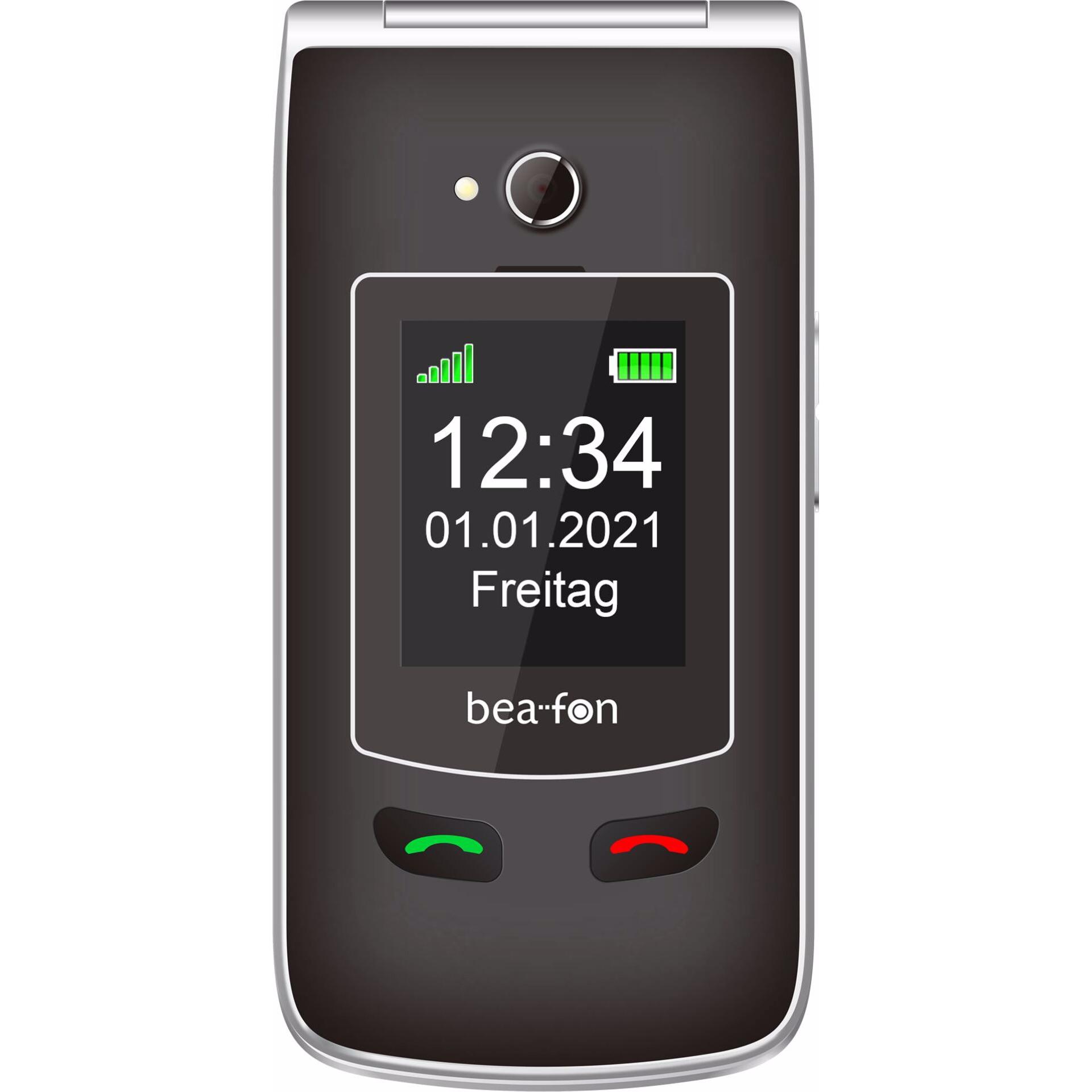 Thumbnail - Bea-Fon SL645 plus 2G (2.80", 3 Mpx, 2G), Tastenhandy, Schwarz, Silber