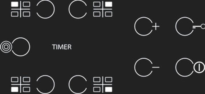 Produktbild Whirlpool AKT 8130 BA Kochfeld Integriert Keramik 4 Zone(n)