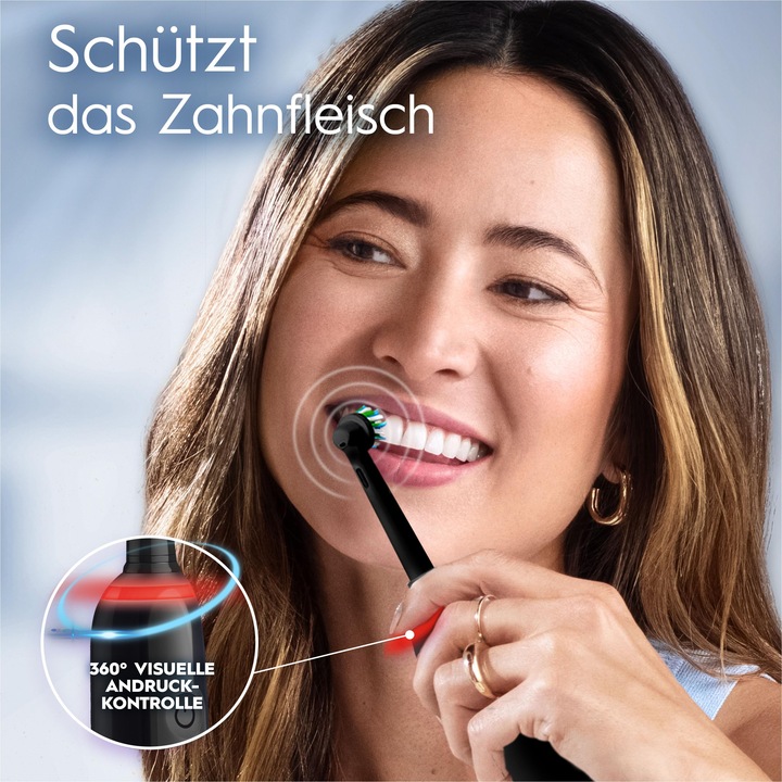 Productafbeelding Oral-B Pro 3 3000 elektrische tandenborstel, zwart (Oscillerende tandenborstel)