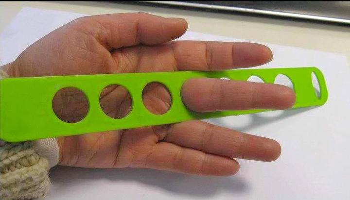 Actual product image Hobby & Crafting Fun Ring bolt & ring measuring set