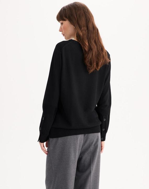 Produktbild Anne Weyburn Feinstrick-Pullover mit Rundhalsausschnitt (M)