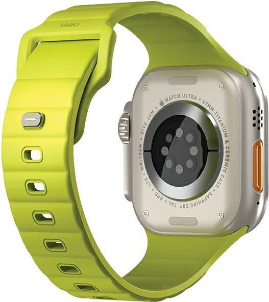 Produktbild Uniq pasek Stride Apple Watch Series 1/2/3/4/5/6/7/8/9/SE/SE2/Ultra/Ultra 2 42/44/45/49mm FKM Rubber (42 mm, 44 mm, 49 mm, 45 mm, Kunststoff)