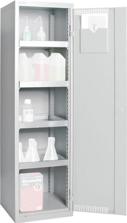 Produktbild kaiserkraft Umweltschrank, Türen gelocht (50 cm, 180 cm)