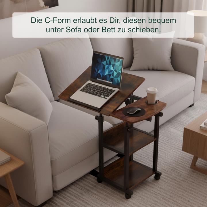 Image du produit Relaxdays Table de bureau pour portable