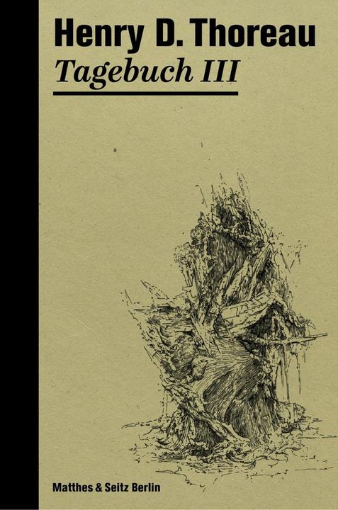 Produktbild Tagebuch III (Deutsch, Dieter Schulz, Henry David Thoreau, Rainer G. Schmidt, 2018)