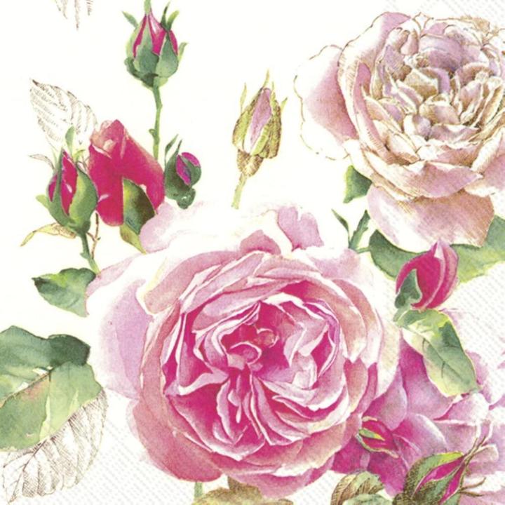 IHR Papierservietten TEA ROSE white - kaufen bei Galaxus - Galaxus