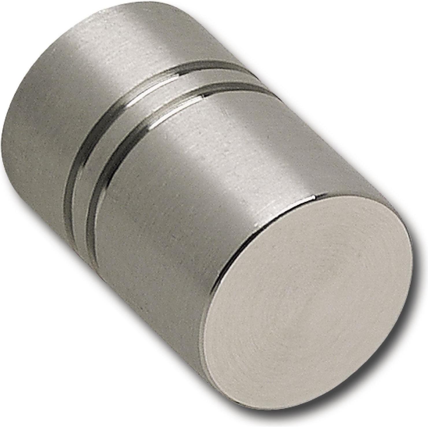 Technik Team, Möbelgriff, Möbelknopf Echion ø 18 mm Möbelknauf Tiefe 27 mm Türknopf Edelstahl gebürstet