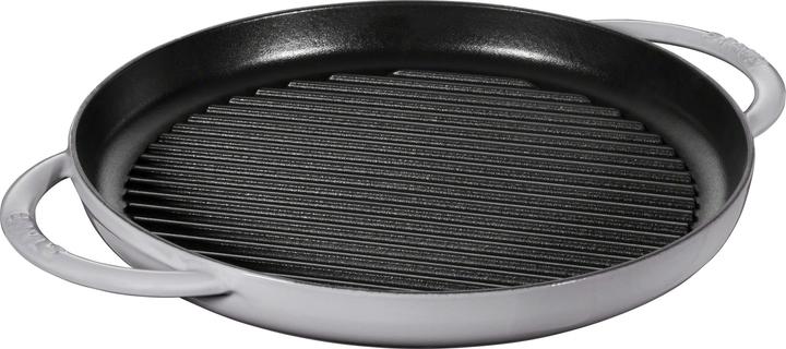 Actual product image Staub Grill pan (22 cm, Grill pan, Cast iron)
