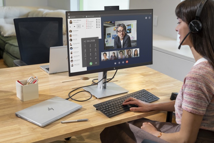 Actual product image HP E27d G4 (2560 x 1440 pixels, 27")