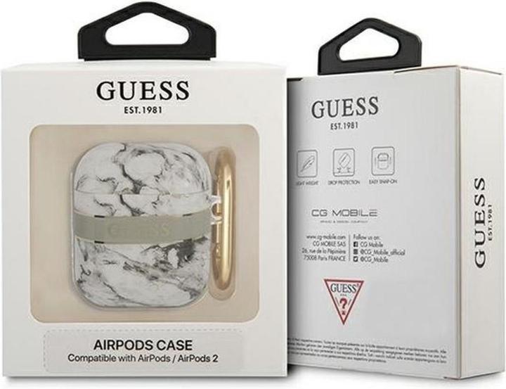 Productafbeelding Guess GUA2HCHMAG AirPods hoesje grijs (Koptelefoon tas)
