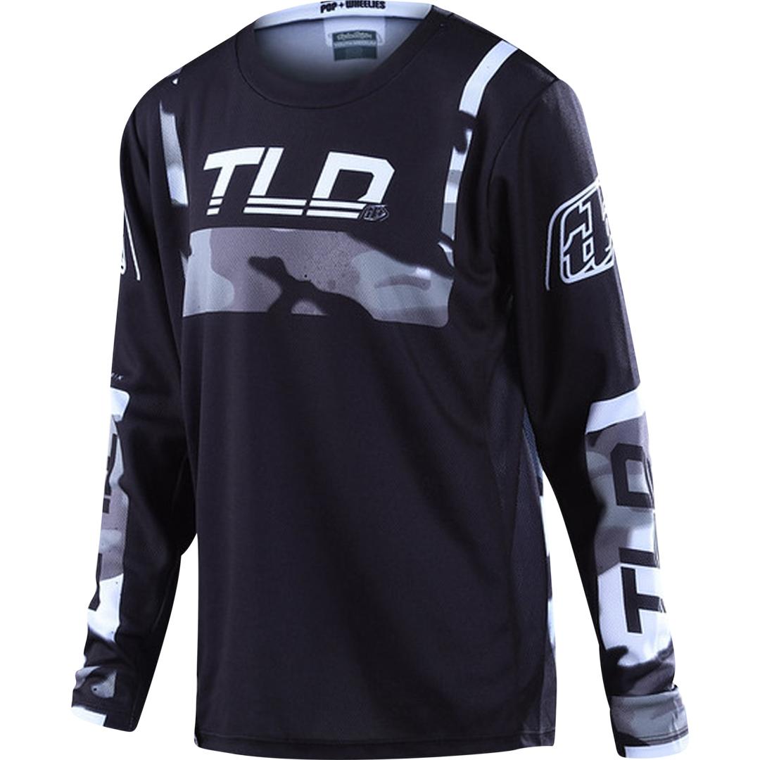 Troy Lee Designs, Jungen, Velotrikot, Youth GP Jersey - Brazen (M), Grau, M