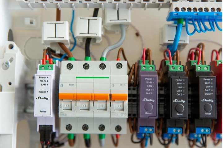 Actual product image Shelly Pro 3EM 120A