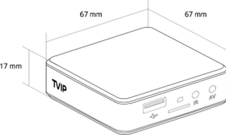 Actual product image TVIP S-Box v.710 (8 GB, Android 11)