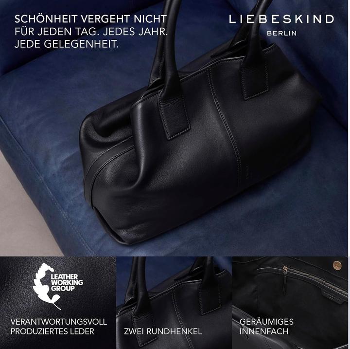 Productafbeelding Liebeskind Berlin Chelsea Puffy Shopper mit grossem Hauptfach aus weichem Leder