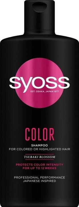 Syoss Colour Tsubaki Blossom (440 ml, Liquid shampoo)