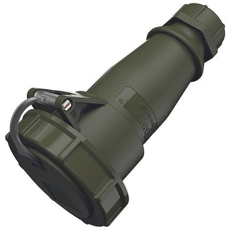 Produktbild Mennekes Kupplung AM-TOP TM, 16A3p6h230V, IP67 AM24675 (IEC 60309)